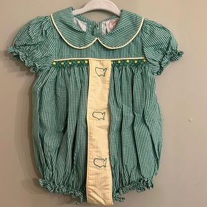 Little bear smocks cotton smocked bubble